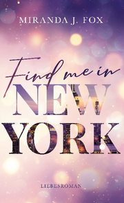 Find me in New York - Cover