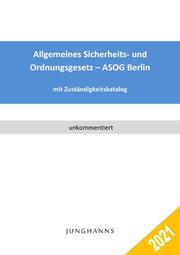 Allgemeines Sicherheits- und Ordnungsgesetz - ASOG Berlin - Cover