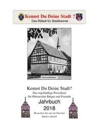 Jahrbuch 2018, Kennstd Du Deine Stadt Oberursel