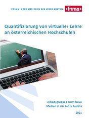 Quantifizierung von virtueller Lehre an österreichischen Hochschulen - Cover