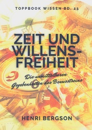 Zeit und Willensfreiheit - Cover