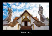 Tempel 2022 Fotokalender DIN A3 - Cover