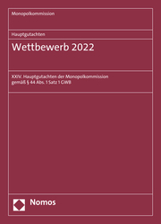 Hauptgutachten. Wettbewerb 2022 - Cover
