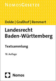Landesrecht Baden-Württemberg - Cover