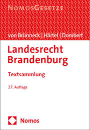 Landesrecht Brandenburg - Cover