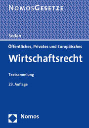 Öffentliches, Privates und Europäisches Wirtschaftsrecht - Cover