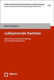 Lobbyierende Kantone - Cover