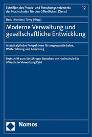 Moderne Verwaltung und gesellschaftliche Entwicklung - Cover