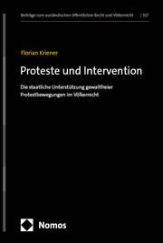 Proteste und Intervention