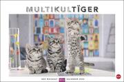 MultikulTiger - Der Whiskas Katzenkalender 2024 - Cover