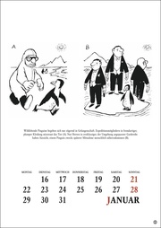 Loriot Heile Welt Kalender 2024. Humorvoller Wandkalender mit 24 Loriot-Cartoons. Kultiger Halbmonatskalender 2024. 21 x 29,7 cm. Hochformat. - Abbildung 2