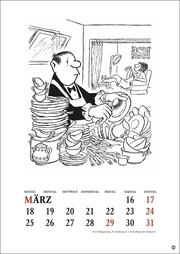 Loriot Heile Welt Kalender 2024. Humorvoller Wandkalender mit 24 Loriot-Cartoons. Kultiger Halbmonatskalender 2024. 21 x 29,7 cm. Hochformat. - Abbildung 6