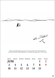 Loriot Heile Welt Kalender 2024. Humorvoller Wandkalender mit 24 Loriot-Cartoons. Kultiger Halbmonatskalender 2024. 21 x 29,7 cm. Hochformat. - Abbildung 11