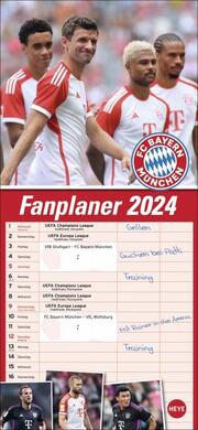 FC Bayern München Fanplaner 2024 - Cover