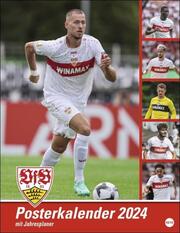 VfB Stuttgart Posterkalender 2024 - Cover