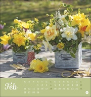 Herzliche Blumengrüße Postkartenkalender 2024 - Abbildung 2