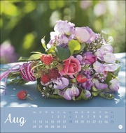 Herzliche Blumengrüße Postkartenkalender 2024 - Abbildung 8