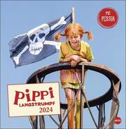 Pippi Langstrumpf Broschurkalender 2024 - Cover
