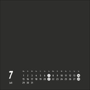 Bastelkalender schwarz klein 2024 - Abbildung 7
