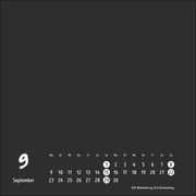 Bastelkalender schwarz klein 2024 - Abbildung 9