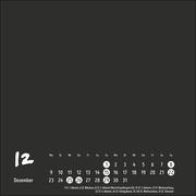 Bastelkalender schwarz klein 2024 - Abbildung 12