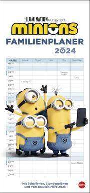 Minions Familienplaner 2024 - Cover