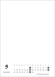 Bastelkalender weiß A4 2024 - Abbildung 9