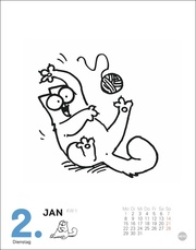 Simons Katze Tagesabreißkalender 2024 - Illustrationen 3