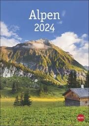 Alpen Kalender 2024 - Cover