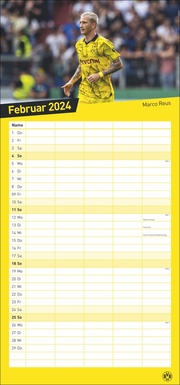 Borussia Dortmund Familienplaner 2024 - Abbildung 2
