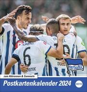 Hertha BSC Postkarten-Kalender 2024 - Cover