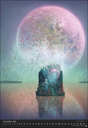 Inner Mystic Posterkalender 2024 von Andy Kehoe. Märchenhafter Wandkalender mit 12 mystischen Traumwelten. Magischer Kalender 2024 im Hochformat 37 x 53,5 cm. - Abbildung 9