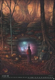 Inner Mystic Posterkalender 2024 von Andy Kehoe. Märchenhafter Wandkalender mit 12 mystischen Traumwelten. Magischer Kalender 2024 im Hochformat 37 x 53,5 cm. - Abbildung 10