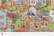 Göbel & Knorr Wimmelbilder Edition Kalender 2025 - Illustrationen 2
