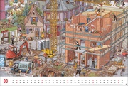 Göbel & Knorr Wimmelbilder Edition Kalender 2025 - Illustrationen 3