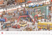 Göbel & Knorr Wimmelbilder Edition Kalender 2025 - Illustrationen 6