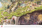 Göbel & Knorr Wimmelbilder Edition Kalender 2025 - Illustrationen 7