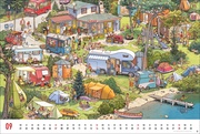 Göbel & Knorr Wimmelbilder Edition Kalender 2025 - Illustrationen 9