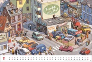 Göbel & Knorr Wimmelbilder Edition Kalender 2025 - Illustrationen 11