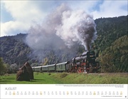 Feurige Dampfloks Posterkalender 2025 - Abbildung 8