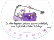 Dumme Sprüche - Für Gescheite! Kalender 2025 - Illustrationen 10