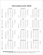 Simons Katze Tagesabreißkalender 2025 - Abbildung 1