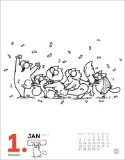 Simons Katze Tagesabreißkalender 2025 - Illustrationen 2
