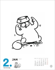 Simons Katze Tagesabreißkalender 2025 - Abbildung 3