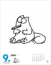 Simons Katze Tagesabreißkalender 2025 - Illustrationen 9