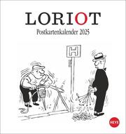 Loriot Postkartenkalender 2025 - Cover