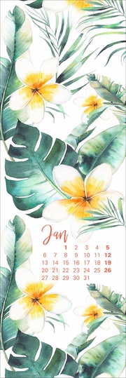 Floral Art Lesezeichen & Kalender 2025 - Abbildung 1