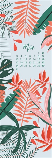 Floral Art Lesezeichen & Kalender 2025 - Abbildung 3