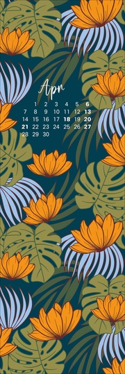 Floral Art Lesezeichen & Kalender 2025 - Abbildung 4