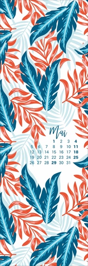 Floral Art Lesezeichen & Kalender 2025 - Abbildung 5